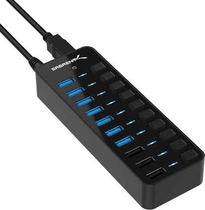 SABRENT Powered USB Hub