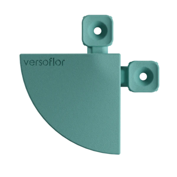Versoflor Interlocking Floor Tile Corners - Light Green
