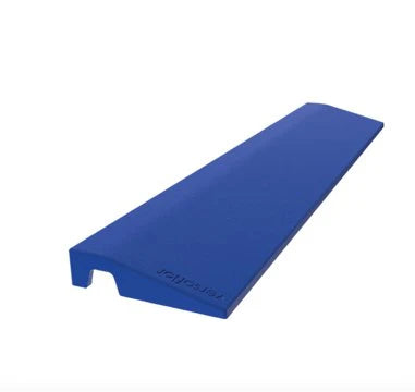 Versoflor Interlocking Floor Tile Edge Strips - Ocean Blue