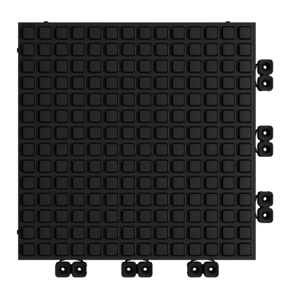 TASKFLOR® - Interlocking Floor Tile Charcoal Black