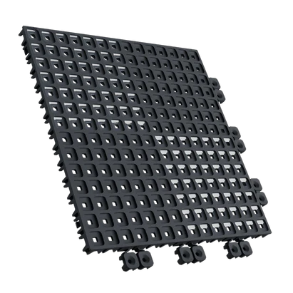 UPFLOR® - Interlocking Floor Tile Dark Grey