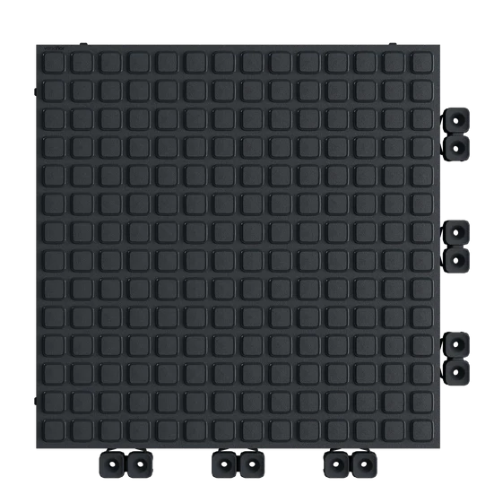 TASKFLOR® - Interlocking Floor Tile Dark Grey
