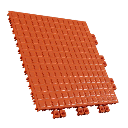 TASKFLOR® - Interlocking Floor Tile Pumpkin Orange