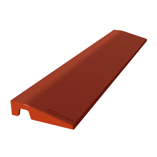 Versoflor Interlocking Floor Tile Edge Strips - Pumpkin Orange