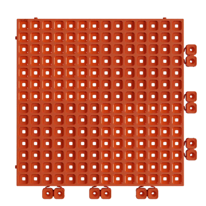 UPFLOR® - Interlocking Floor Tile Pumpkin Orange