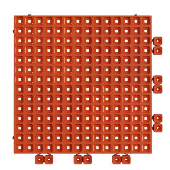 UPFLOR® - Interlocking Floor Tile Pumpkin Orange