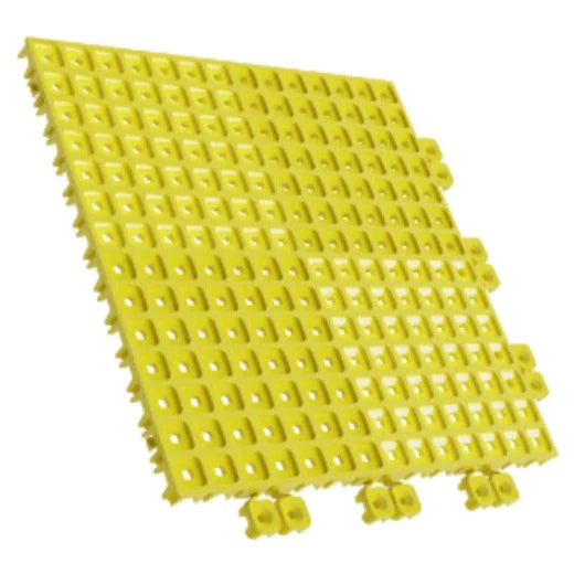 UPFLOR® - Interlocking Floor Tile Sulphur Yellow