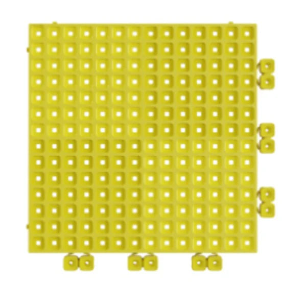 UPFLOR® - Interlocking Floor Tile Sulphur Yellow