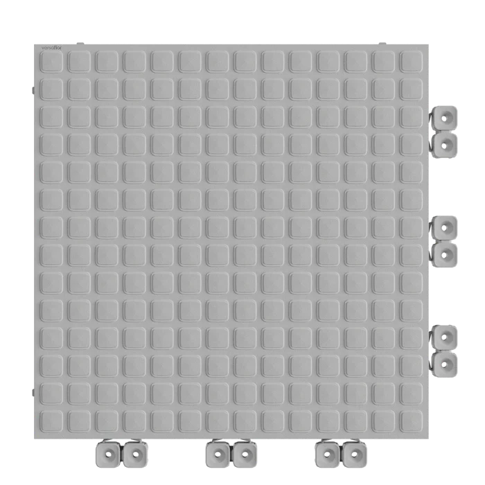 TASKFLOR® - Interlocking Floor Tile Light Grey