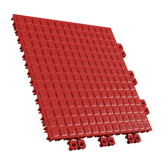TASKFLOR® - Interlocking Floor Tile Mars Red