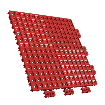 UPFLOR® - Interlocking Floor Tile Mars Red