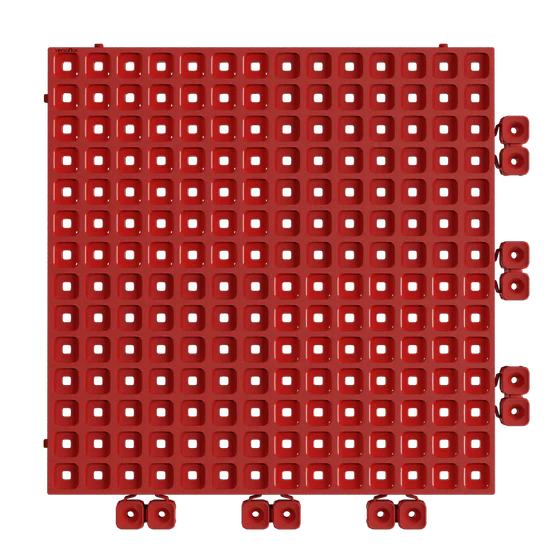 UPFLOR® - Interlocking Floor Tile Mars Red