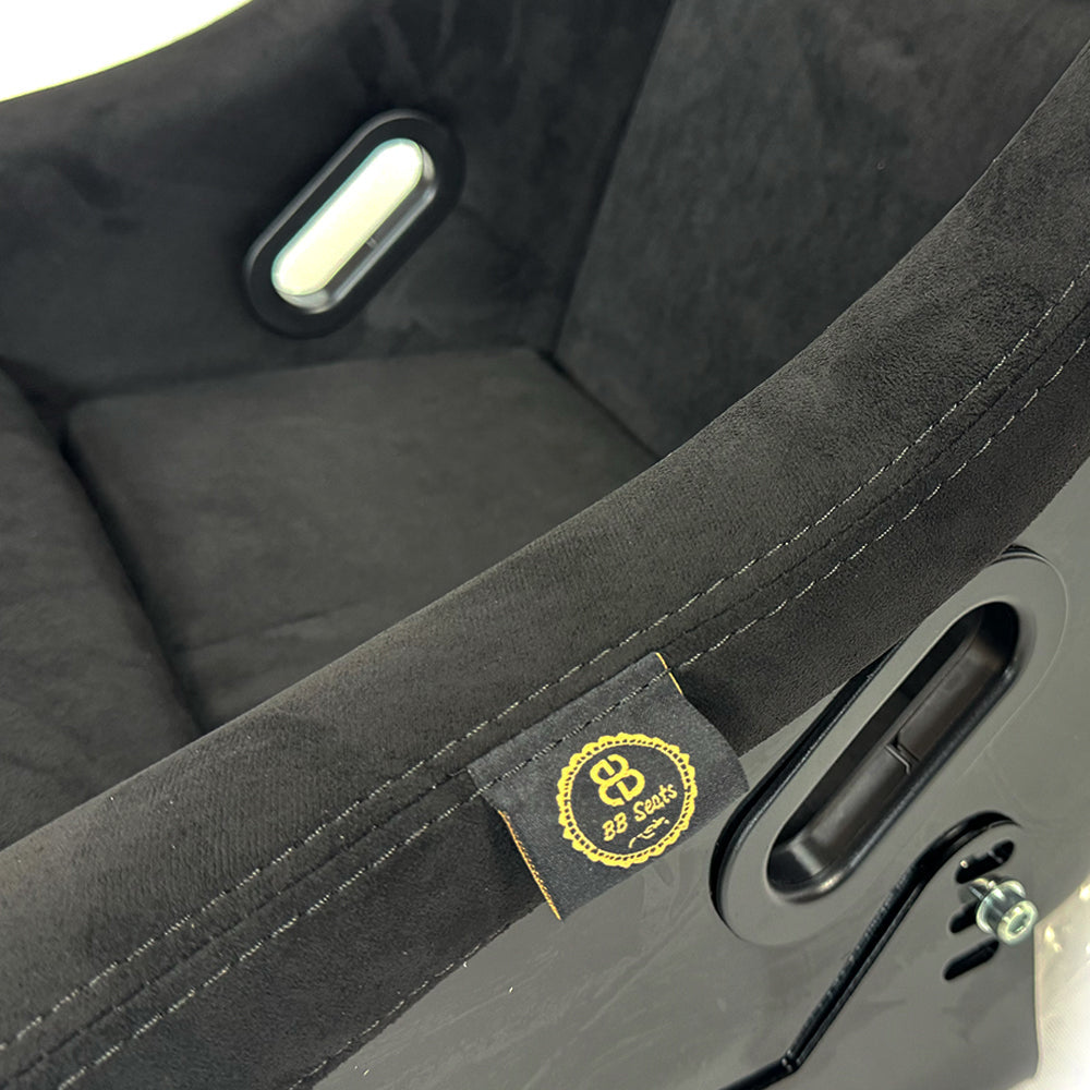 BB5 - Suede Fibreglass Bucket Seat - Extra Large
