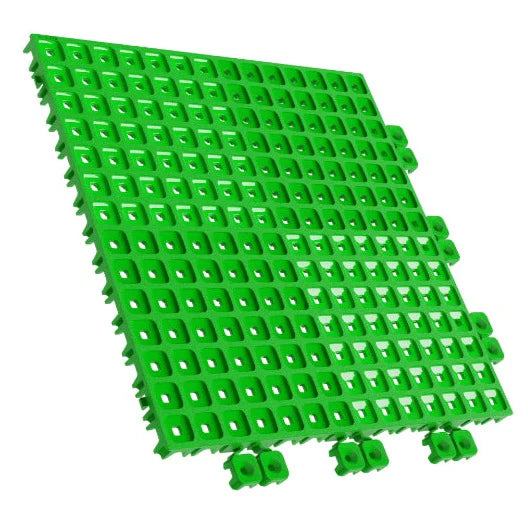 UPFLOR® - Interlocking Floor Tile Bright Green