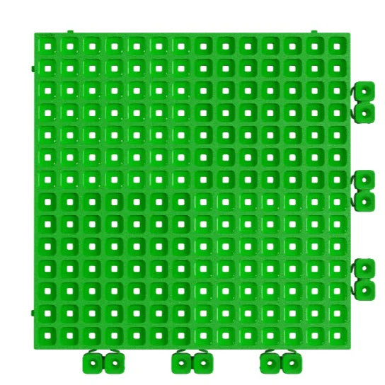 UPFLOR® - Interlocking Floor Tile Bright Green
