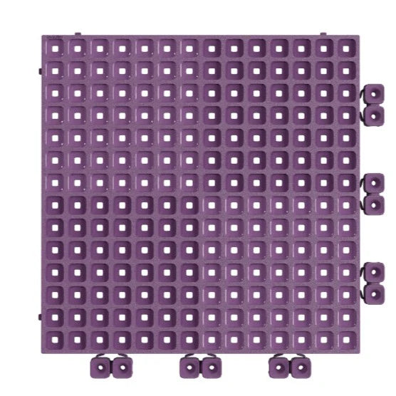 UPFLOR® - Interlocking Floor Tile Deep Purple