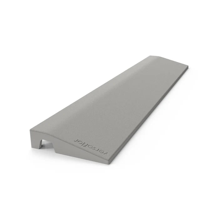 Versoflor Interlocking Floor Tile Edge Strips - Mid Grey
